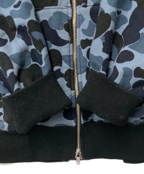 COTTON PAN（コットンパン）COTTON PAN (コットンパン) CityCamoZipParka ブルー×ブラック サイズ:3の古着・服飾アイテム