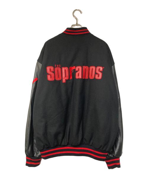 JH Design（ジェイエイチデザイン）JH Design (ジェイエイチデザイン) THE Sopranos レザー切替リバーシブルスタジャン ブラック サイズ:2XLの古着・服飾アイテム