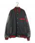 JH Design（ジェイエイチデザイン）の古着「THE Sopranos レザー切替リバーシブルスタジャン」｜ブラック