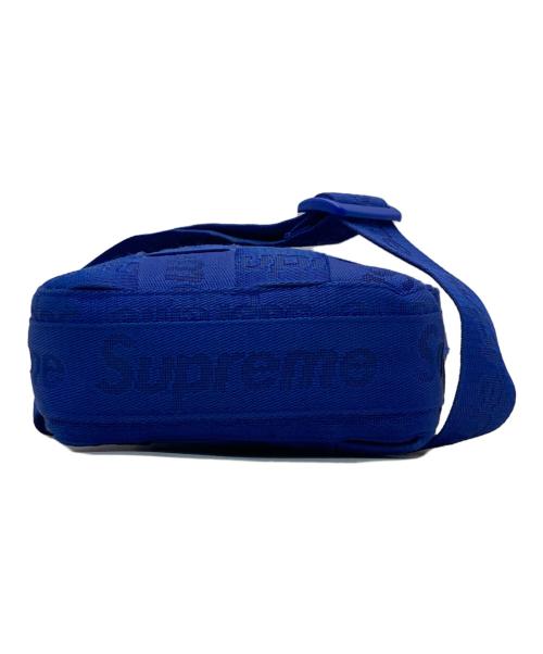 SUPREME（シュプリーム）Supreme (シュプリーム) Woven Shoulder Bag ブルーの古着・服飾アイテム