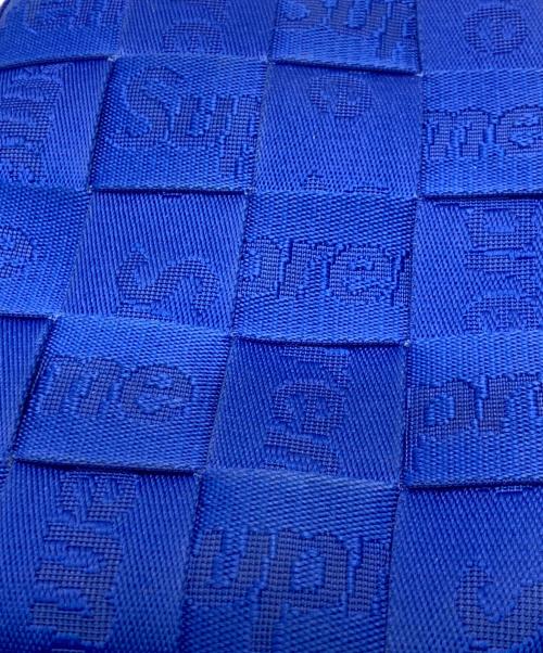 SUPREME（シュプリーム）Supreme (シュプリーム) Woven Shoulder Bag ブルーの古着・服飾アイテム