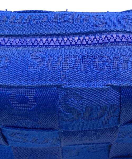 SUPREME（シュプリーム）Supreme (シュプリーム) Woven Shoulder Bag ブルーの古着・服飾アイテム