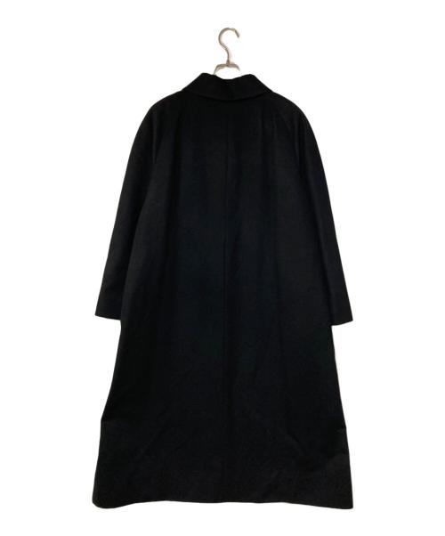 SANYO COAT（サンヨーコート）sanyo coat (サンヨーコート) カシミヤステンカラーコート ブラック サイズ:15の古着・服飾アイテム
