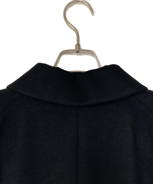 SANYO COAT（サンヨーコート）sanyo coat (サンヨーコート) カシミヤステンカラーコート ブラック サイズ:15の古着・服飾アイテム