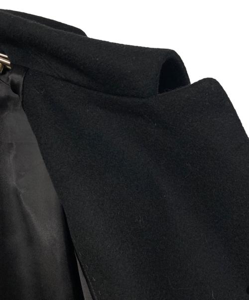 SANYO COAT（サンヨーコート）sanyo coat (サンヨーコート) カシミヤステンカラーコート ブラック サイズ:15の古着・服飾アイテム