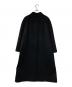 sanyo coat (サンヨーコート) カシミヤステンカラーコート ブラック サイズ:15：9000円