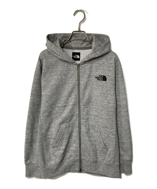 THE NORTH FACE（ザ ノース フェイス）THE NORTH FACE (ザ ノース フェイス) スクエアロゴフルジップ グレー サイズ:Ｍの古着・服飾アイテム