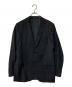 BLACK LABEL CRESTBRIDGE（ブラックレーベル クレストブリッジ）の古着「ストライプテーラードジャケット」｜ブラック