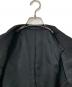 中古・古着 BLACK LABEL CRESTBRIDGE (ブラックレーベル クレストブリッジ) ストライプテーラードジャケット ブラック サイズ:38L：6000円
