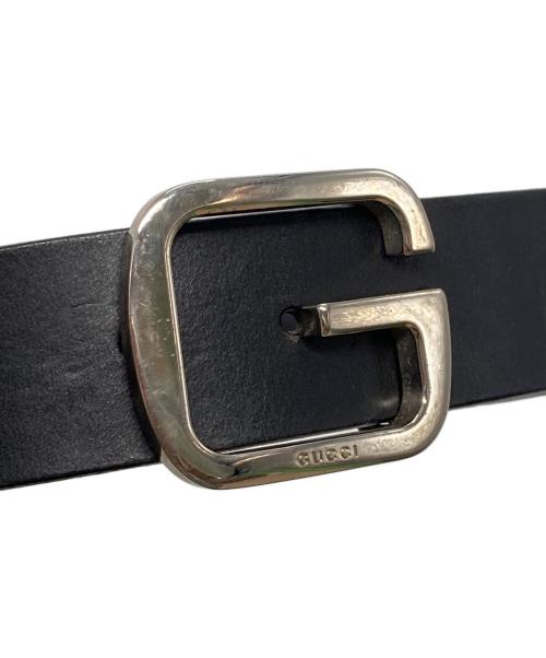 GUCCI（グッチ）GUCCI (グッチ) Gバックルベルト ブラックの古着・服飾アイテム
