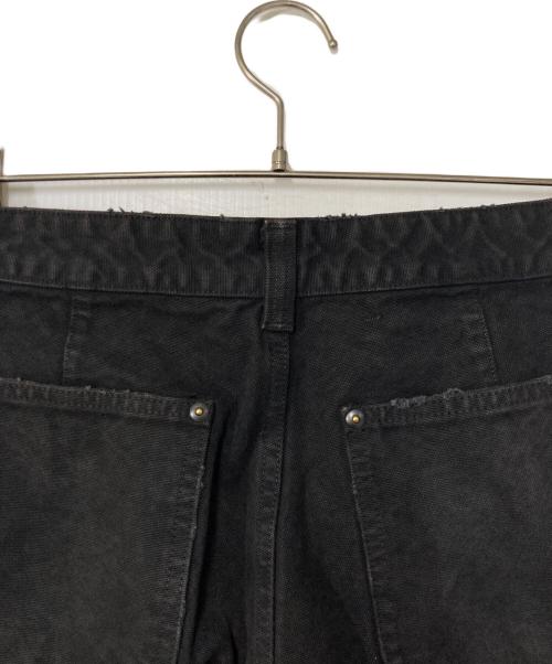 Vuja De（ヴジャデ）Vuja De (ヴジャデ) ANDO HEAVY DOUBLE-KNEE PANTS ブラック サイズ:Sの古着・服飾アイテム