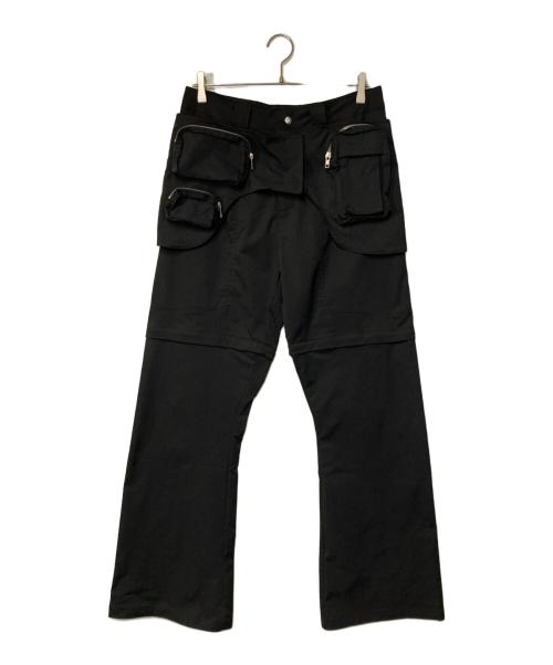 Vuja De（ヴジャデ）Vuja De (ヴジャデ) DOMA Hybrid Utility Trousers ブラック サイズ:Lの古着・服飾アイテム