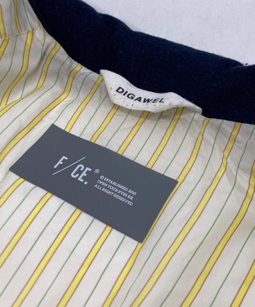 digawel（ディガウェル）digawel (ディガウェル) F/CE. (エフシーイー) Puffer Jacket ネイビー サイズ:1の古着・服飾アイテム