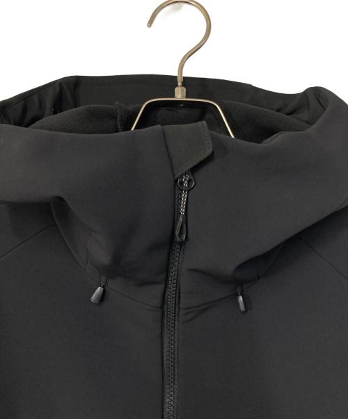 MAMMUT（マムート）MAMMUT (マムート) Winterfield SO Hooded Jacket AF ブラック サイズ:XLの古着・服飾アイテム