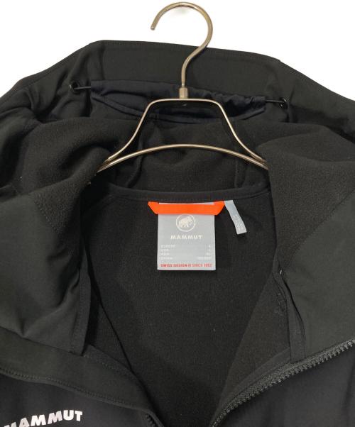 MAMMUT（マムート）MAMMUT (マムート) Winterfield SO Hooded Jacket AF ブラック サイズ:XLの古着・服飾アイテム