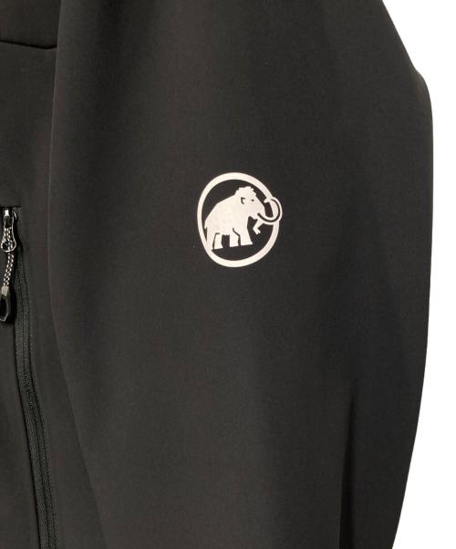 MAMMUT（マムート）MAMMUT (マムート) Winterfield SO Hooded Jacket AF ブラック サイズ:XLの古着・服飾アイテム