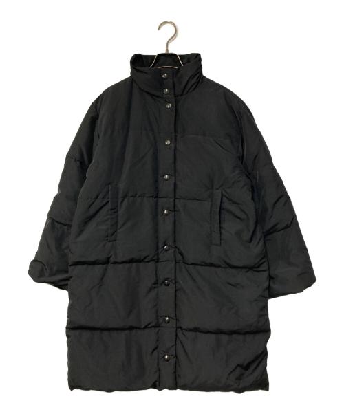 MAX&Co.（マックスアンドコー）MAX&Co. (マックスアンドコー) スタンドカラーダウンコート ブラック サイズ:-の古着・服飾アイテム