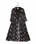 Mame Kurogouchiマメクロゴウチ）の古着「19SS Pedisel Jacquard Dress」｜ブラック
