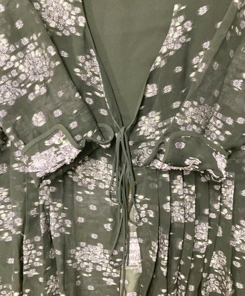 Mame Kurogouchi（マメクロゴウチ）Mame Kurogouchi (マメクロゴウチ) 19SS Pedisel Jacquard Dress ブラック サイズ:3の古着・服飾アイテム