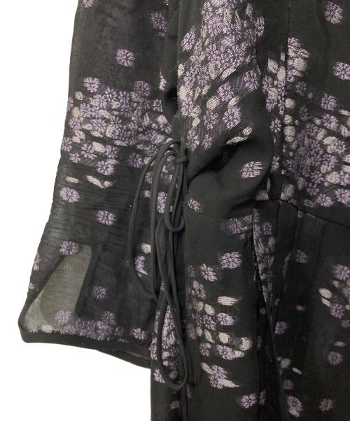 Mame Kurogouchi（マメクロゴウチ）Mame Kurogouchi (マメクロゴウチ) 19SS Pedisel Jacquard Dress ブラック サイズ:3の古着・服飾アイテム