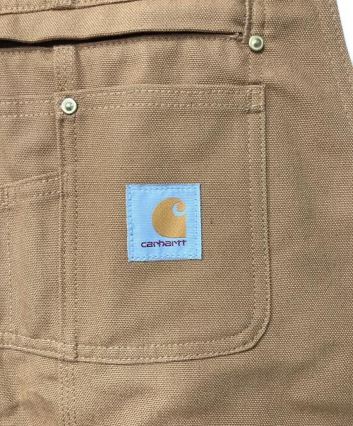 CarHartt（カーハート）CarHartt (カーハート) DUCK BIB OVERALL ブラウン サイズ:34×32の古着・服飾アイテム