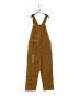 CarHartt (カーハート) DUCK BIB OVERALL ブラウン サイズ:34×32：10000円