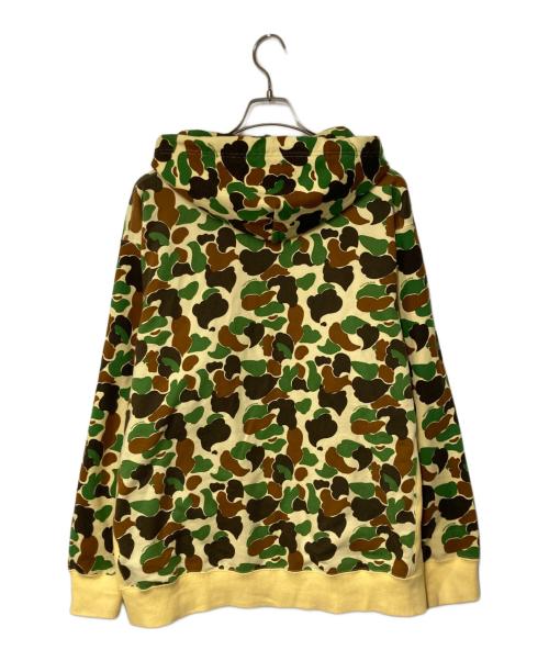 COTTON PAN（コットンパン）COTTON PAN (コットンパン) CAMO JIP PARKA イエロー×ブラウン サイズ:3の古着・服飾アイテム