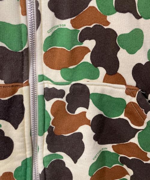 COTTON PAN（コットンパン）COTTON PAN (コットンパン) CAMO JIP PARKA イエロー×ブラウン サイズ:3の古着・服飾アイテム