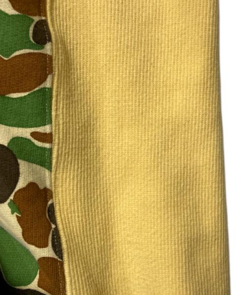 COTTON PAN（コットンパン）COTTON PAN (コットンパン) CAMO JIP PARKA イエロー×ブラウン サイズ:3の古着・服飾アイテム