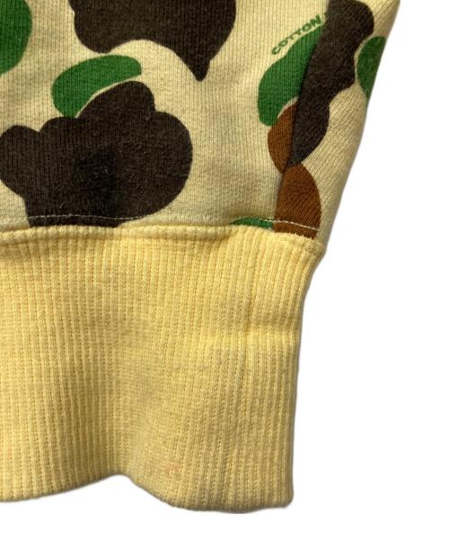 COTTON PAN（コットンパン）COTTON PAN (コットンパン) CAMO JIP PARKA イエロー×ブラウン サイズ:3の古着・服飾アイテム