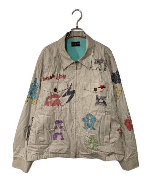 COTTON PAN（コットンパン）COTTON PAN (コットンパン) 2nd Rall ワークジャケット ベージュ サイズ:2の古着・服飾アイテム