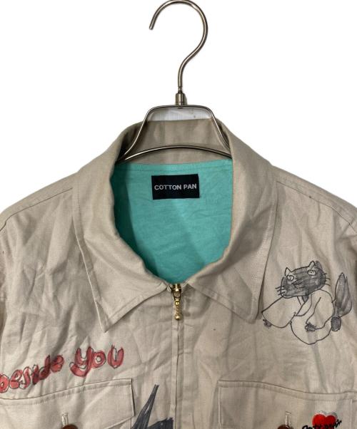 COTTON PAN（コットンパン）COTTON PAN (コットンパン) 2nd Rall ワークジャケット ベージュ サイズ:2の古着・服飾アイテム