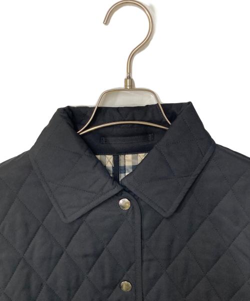 BURBERRY LONDON（バーバリーロンドン）BURBERRY LONDON (バーバリーロンドン) 裏ノバチェックキルティングジャケット ブラック サイズ:38の古着・服飾アイテム