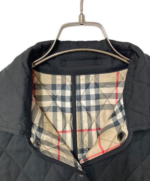 BURBERRY LONDON（バーバリーロンドン）BURBERRY LONDON (バーバリーロンドン) 裏ノバチェックキルティングジャケット ブラック サイズ:38の古着・服飾アイテム