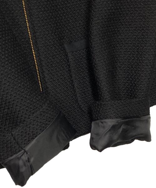 MACKINTOSH PHILOSOPHY（マッキントッシュ フィロソフィー）MACKINTOSH PHILOSOPHY (マッキントッシュ フィロソフィー) ノーカラージャケットスカートセットアップ ブラック サイズ:38の古着・服飾アイテム