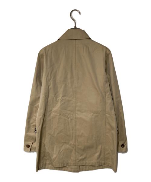 BURBERRY LONDON（バーバリーロンドン）BURBERRY LONDON (バーバリーロンドン) 裏ノバチェックハーフステンカラーコート ベージュ サイズ:38の古着・服飾アイテム