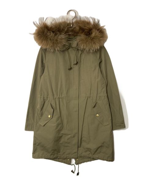 MACKINTOSH PHILOSOPHY（マッキントッシュ フィロソフィー）MACKINTOSH PHILOSOPHY (マッキントッシュ フィロソフィー) ライナー付モッズコート カーキ サイズ:38の古着・服飾アイテム
