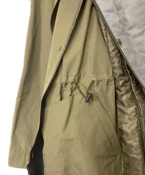 MACKINTOSH PHILOSOPHY（マッキントッシュ フィロソフィー）MACKINTOSH PHILOSOPHY (マッキントッシュ フィロソフィー) ライナー付モッズコート カーキ サイズ:38の古着・服飾アイテム