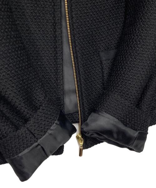 MACKINTOSH PHILOSOPHY（マッキントッシュ フィロソフィー）MACKINTOSH PHILOSOPHY (マッキントッシュ フィロソフィー) ノーカラージャケットスカートセットアップ ブラック サイズ:36の古着・服飾アイテム