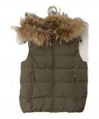 MACKINTOSH PHILOSOPHYマッキントッシュ フィロソフィー）の古着「リバーシブルダウンベスト」｜カーキ