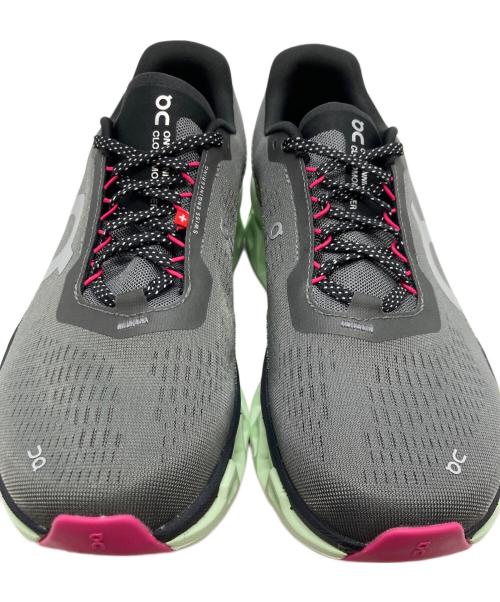 on（オン）On (オン) Cloudmonster 2 M Asphalt | Lima グレー×グリーン サイズ:/USM9.5/EU43/UK9/JP27.5の古着・服飾アイテム