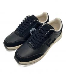 Sangacio×Brandalised（サンガッチョ×ブランダライズド）の古着「ローカットスニーカー」｜ブラック