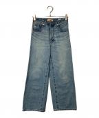 Somethingサムシング）の古着「LISA ヴィンテージワイドデニムパンツ」｜インディゴ