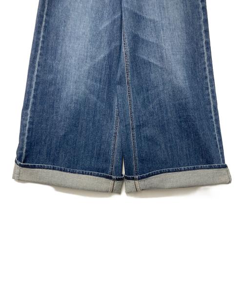 Something（サムシング）Something (サムシング) LISA スーパーワイドパンツ インディゴ サイズ:Sの古着・服飾アイテム