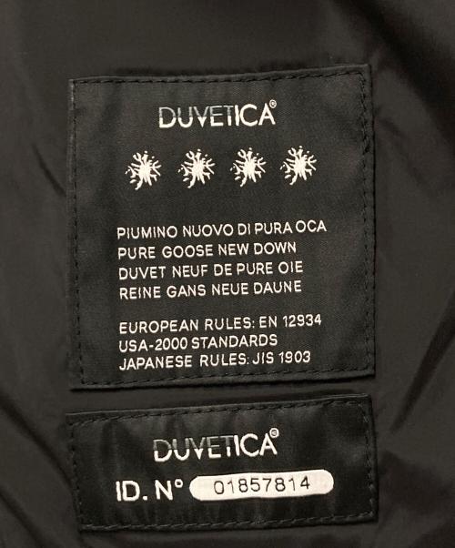 DUVETICA（デュベティカ）DUVETICA (デュベティカ) THIA STRETCH R/STOP フーデッドダウンジャケット ブラック サイズ:42の古着・服飾アイテム