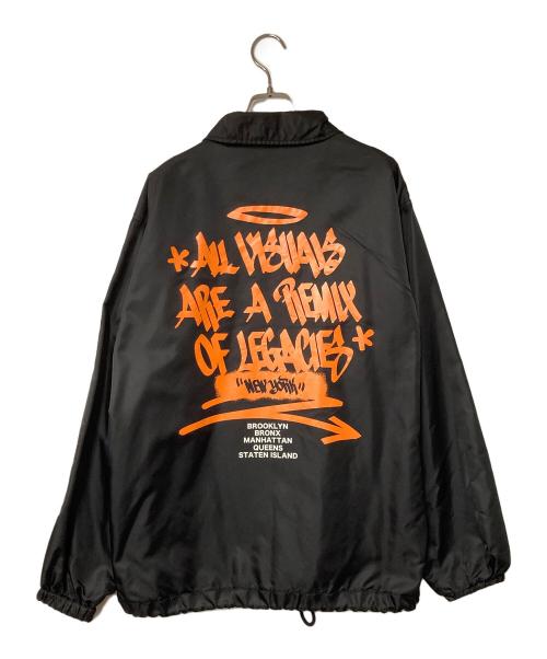 AVIREX（アヴィレックス）AVIREX (アヴィレックス) TAGGING COACH JACKET ブラック サイズ:Lの古着・服飾アイテム