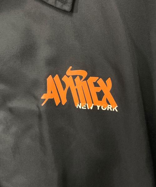 AVIREX（アヴィレックス）AVIREX (アヴィレックス) TAGGING COACH JACKET ブラック サイズ:Lの古着・服飾アイテム