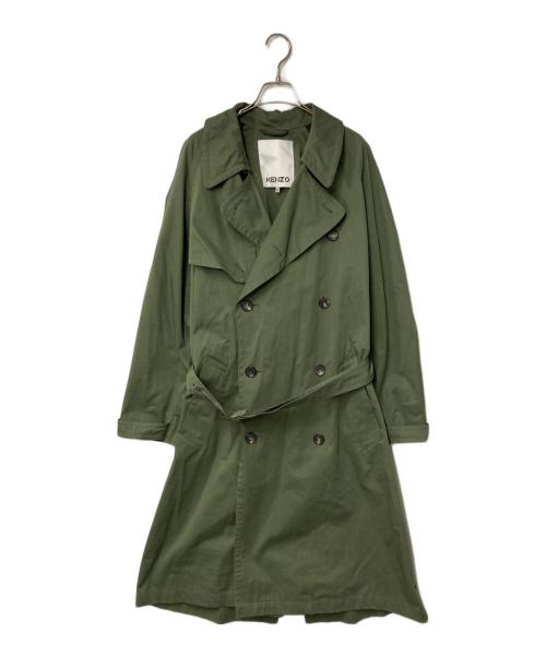 KENZO（ケンゾー）KENZO (ケンゾー) トレンチコート カーキ サイズ:Ｍの古着・服飾アイテム