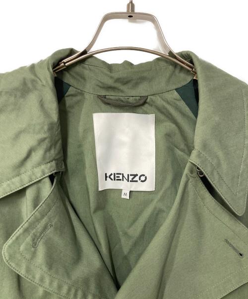 KENZO（ケンゾー）KENZO (ケンゾー) トレンチコート カーキ サイズ:Ｍの古着・服飾アイテム