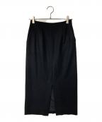Loulou Willoughbyルルウィルビー）の古着「ウールスカート」｜ブラック